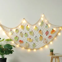 24m fish net decor mediterranean theme party living room bedroom wall hanging decoration