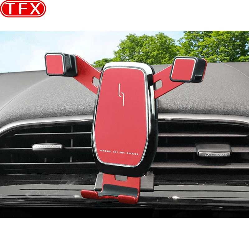 

For BMW G11 7 Series 2016-2022 Car Styling Mobile Phone Holder Air Vent Mount Gravity Bracket Stand Auto Modified Accessories