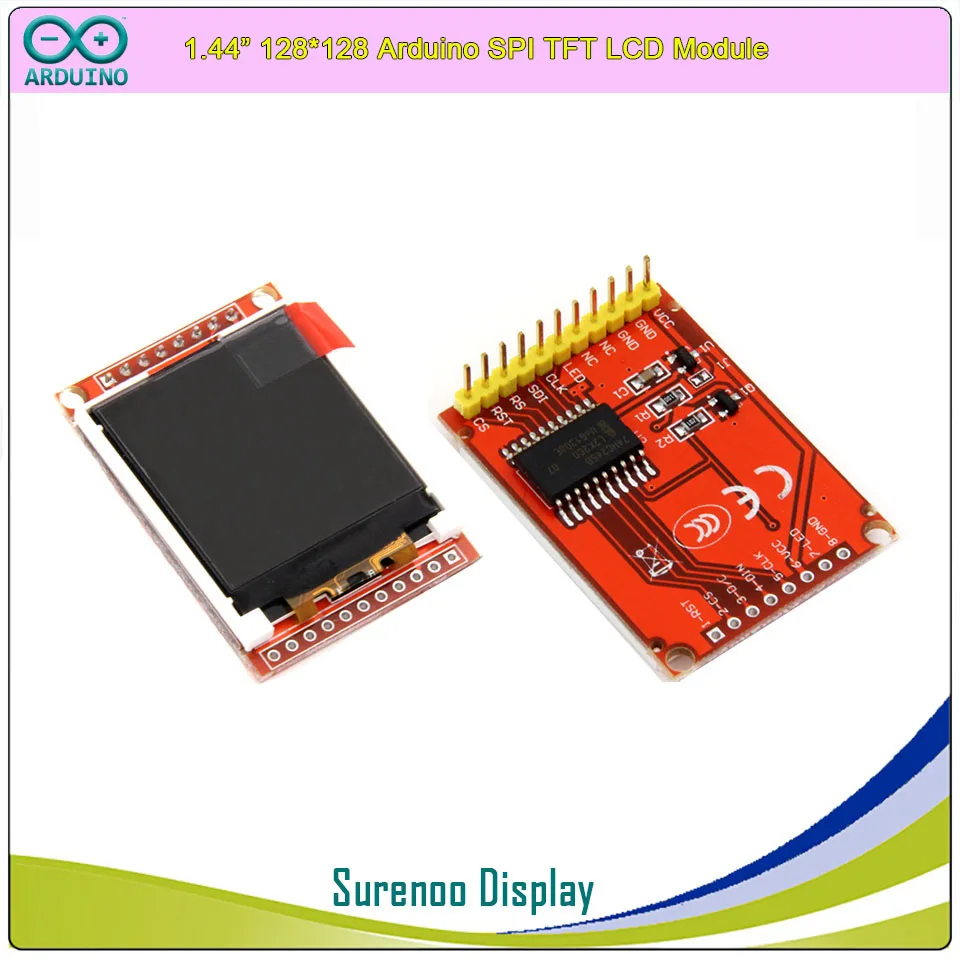 Плата привода для Arduino UNO Mega2560/STM32 последовательный модуль ЖК-дисплея SPI TFT 1 44-1 8-2 0