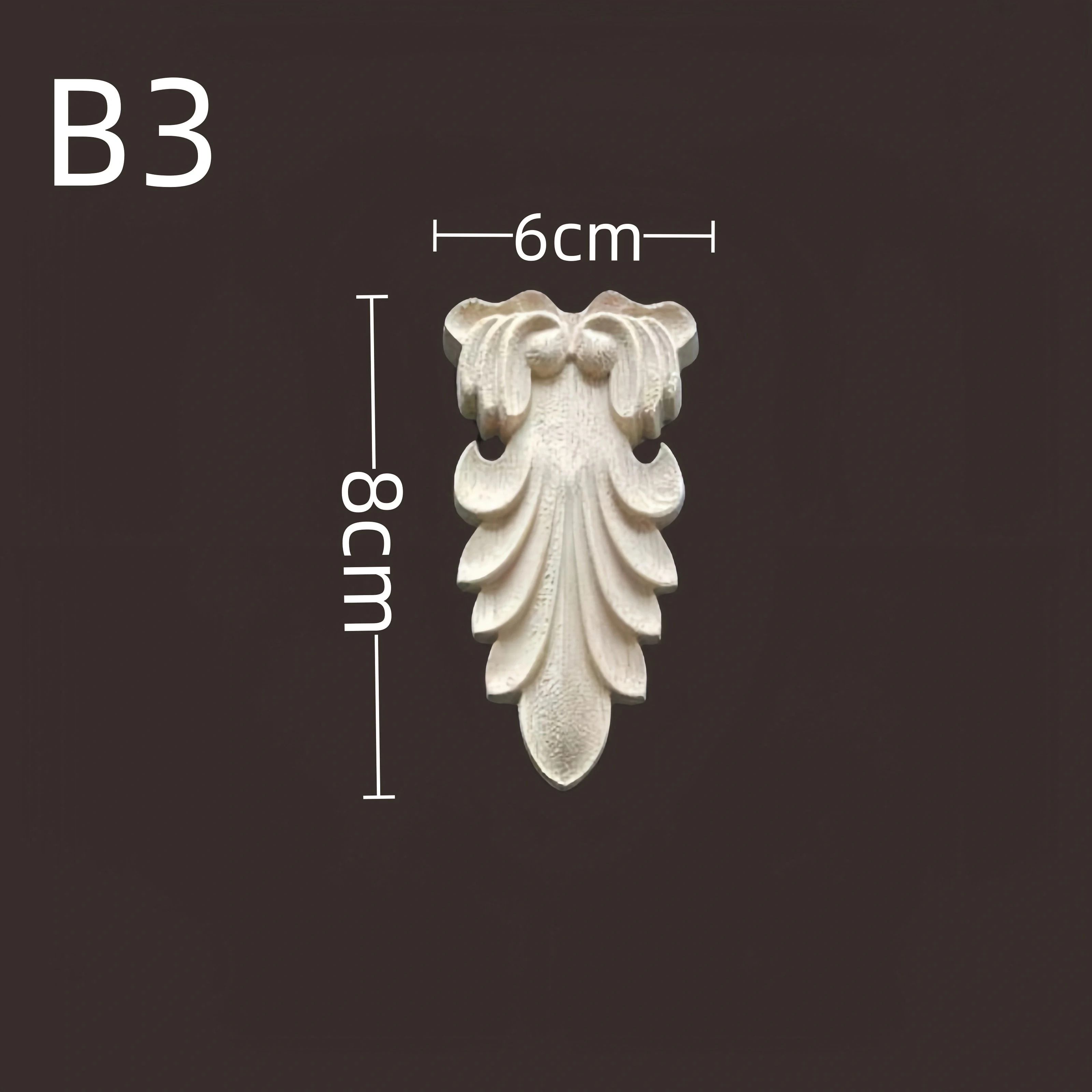 

Декоративные резные наклейки из дерева PGY