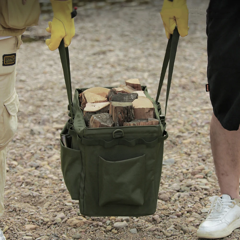 

Multi-Function Tool Carrying Bag Oxford Cloth Foldable Outdoor Camping Tent Pegs Storage Bag Toolkit Storage Bag