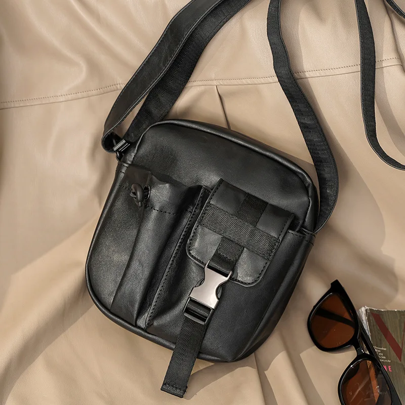 

Casual Fashion Shoulder Bag Men Multiple Pockets Crossbody Bags Square Bag Crossbody Messenger Bag Mobile Phone Bag Handbags