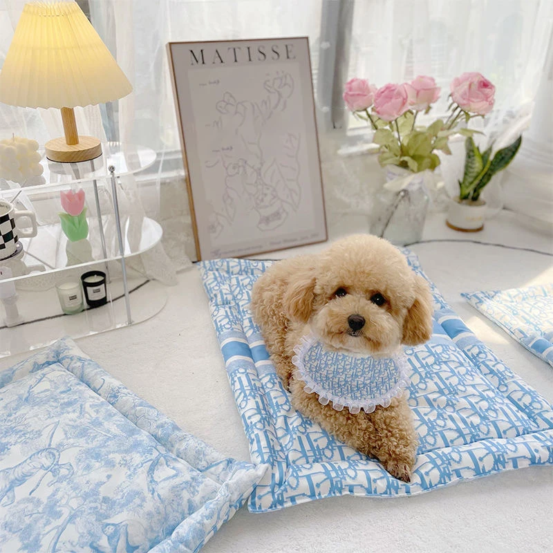 

Dog Cat Blanket Cotton Thickened Sofa Pet Soft Pad Pets Bed Mat for Puppy Chihuahua Cushion Home Rug Keep Warm Sleeping Cover