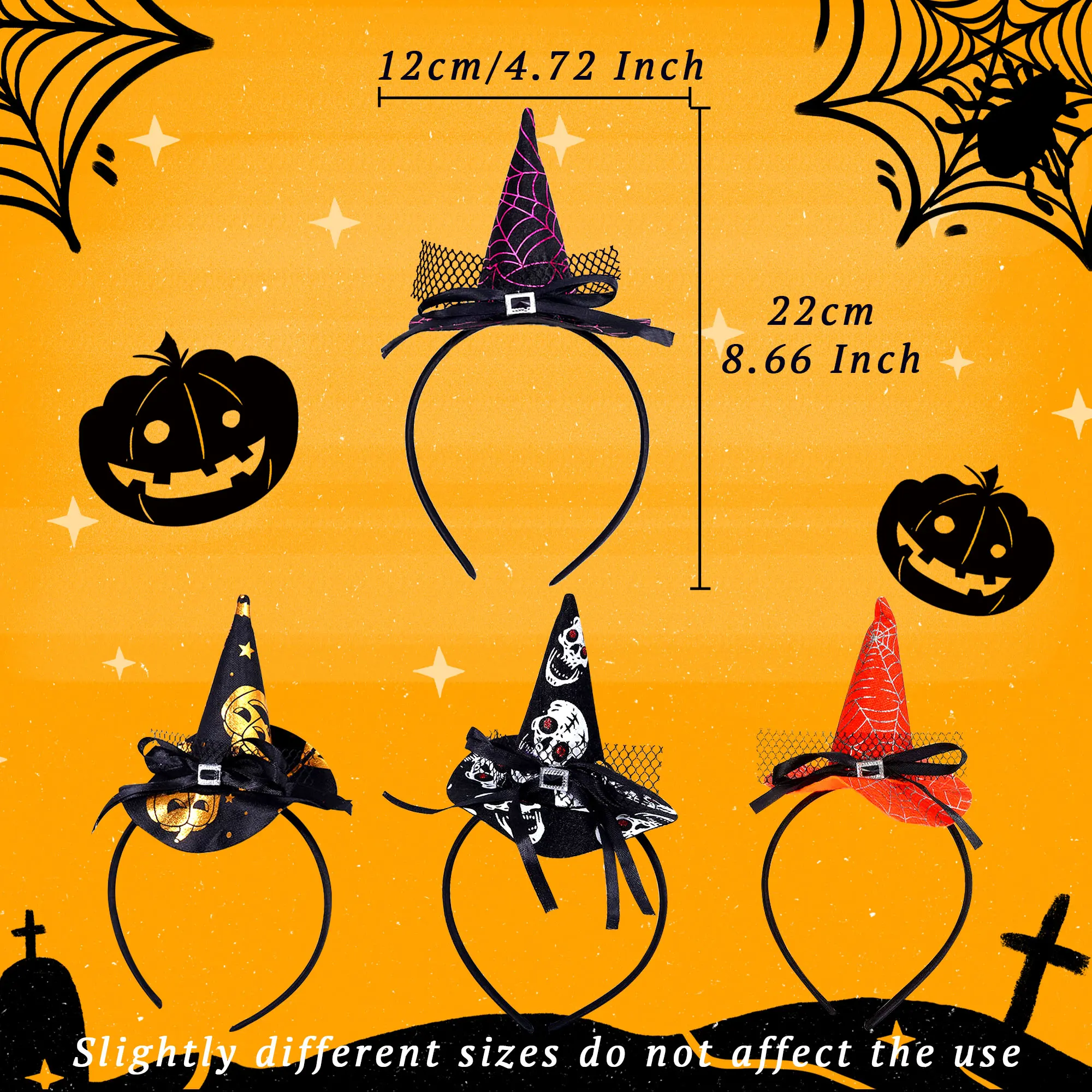 Женская шляпа для Хэллоуина женская ведьмы