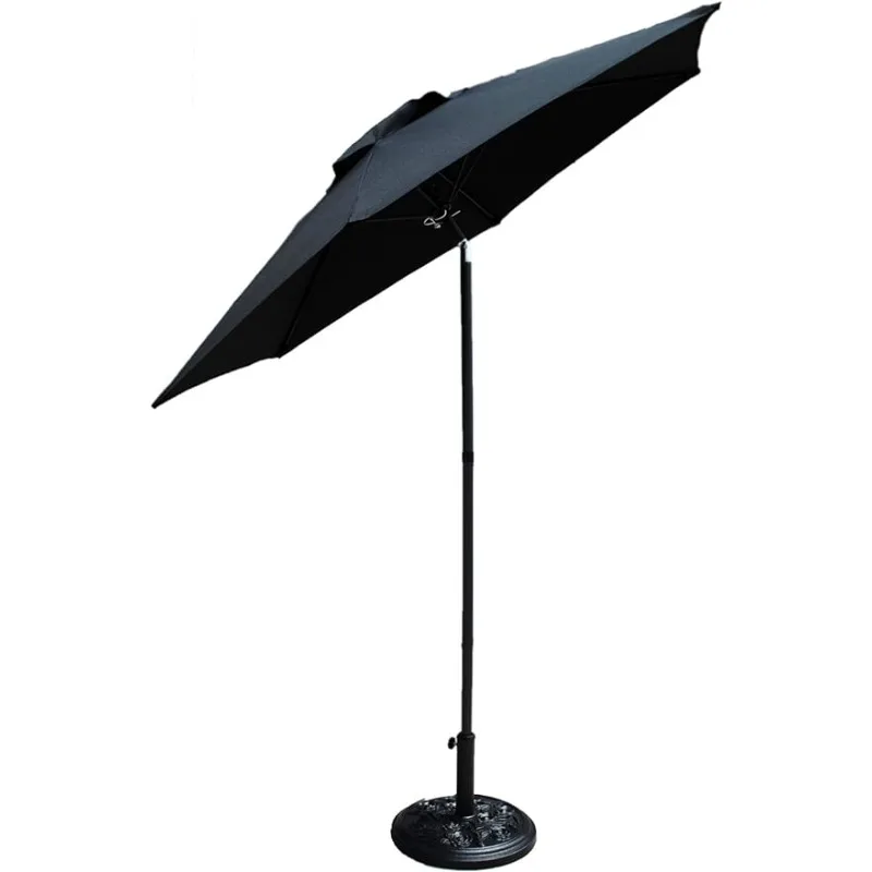 

Patio Shade Umbrella with Tilt (Black)