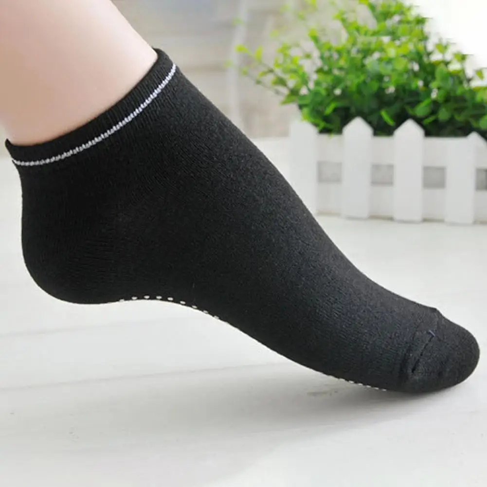 

Dropshipping!! Ankle Socks Elastic 3D PVC Particle Cotton Yoga Toe Socks for Home
