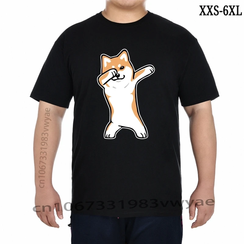 

Новинка 2023, модные мужские футболки с коротким рукавом, футболка с принтом собаки, женская футболка