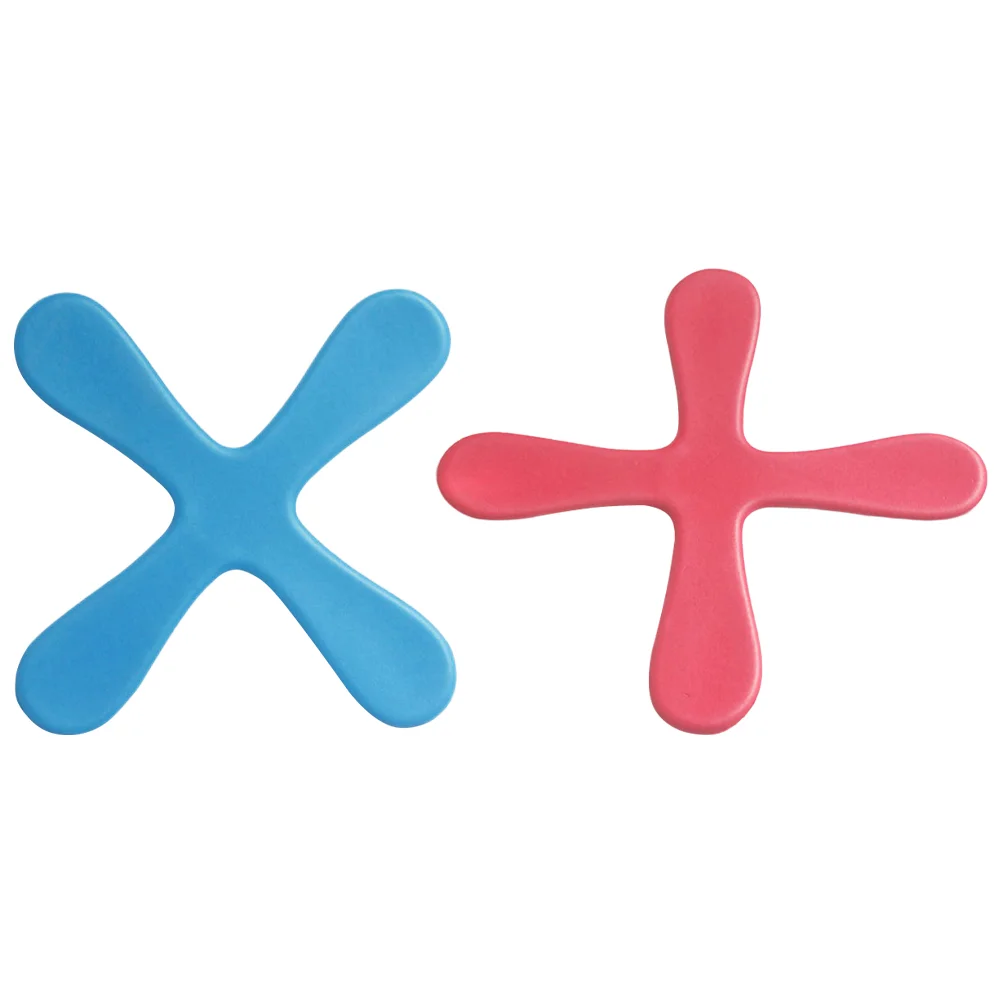 

2pcs Interesting Flying Disc Game Toys Foams Boomerangs Toys for Children