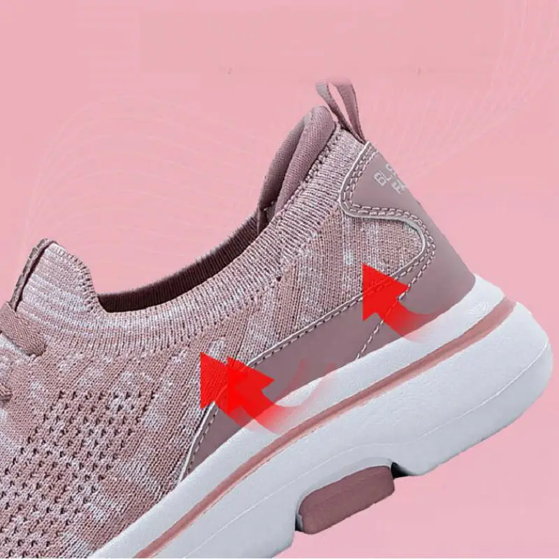 Women Running Sneakers Fashion Casual Flat Shoes female wedges Shoes Women summer Mesh Breathable woman vulcanize shoes