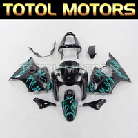 motorcycle fairings kit fit for zx 6r 2000 2001 2002 636 ninja new bodywork set high quality abs injection black mint green