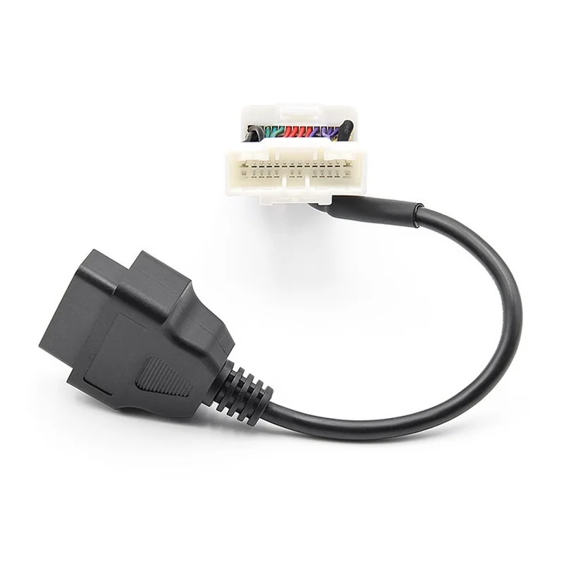 Новый 16-контактный адаптер OBD2 с разъемом 26PIN на OBD автомобильный удлинитель для