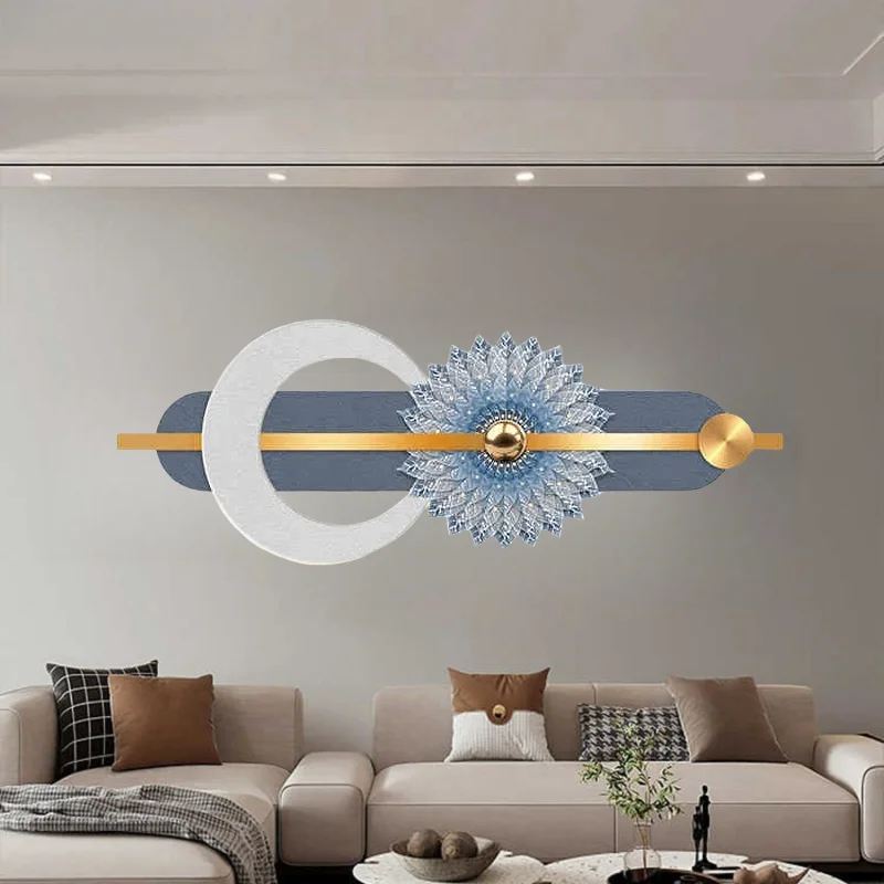 Креативная идея Modena настенный светильник из хрустального фарфора украшение для