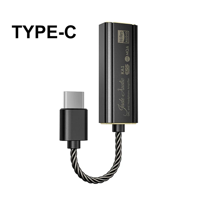 Адаптер FiiO/JadeAudio KA1 ES9281AC Pro MQA TypeC/ Lightning к USB-адаптеру 3 5 мм DAC DSD256 HIFI кабель-адаптер