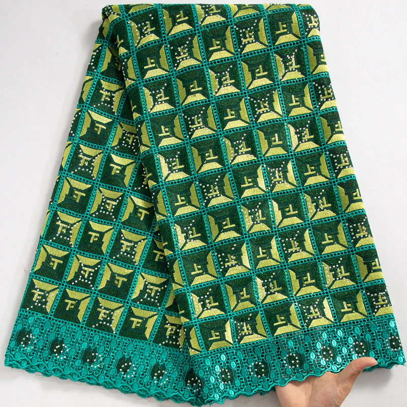 Кружевная швейцарская вуаль SJD кружево с яркостью Высококачественная 2024