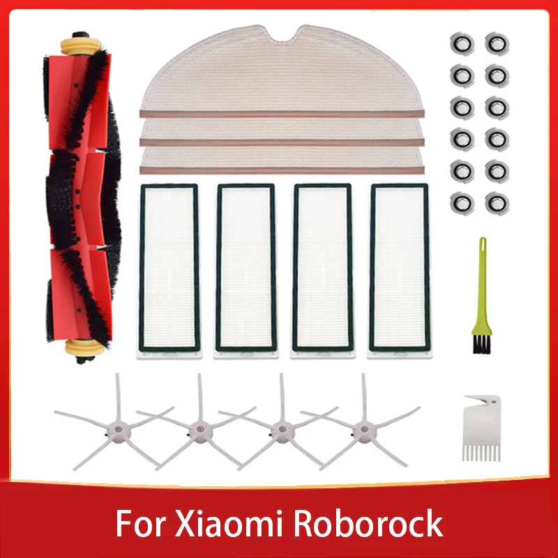 

HEPA Filter Side Main Brush Tank Box for Xiaomi 1s MI Robot 2 Roborock S50 S51 S5 Vacuum Cleaner Parts Accessories