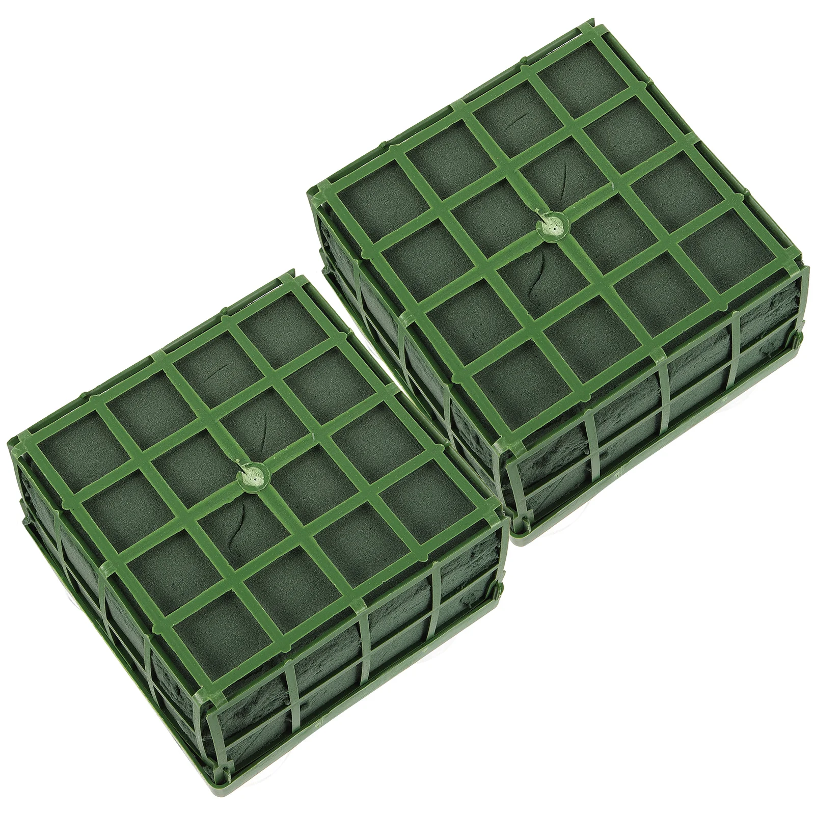 

2 Pcs Flower Sucker Creative Suckers Plastic Suction Cups Arrangement Supplies Green Garland Decor Shop Wedding Flowers Arch