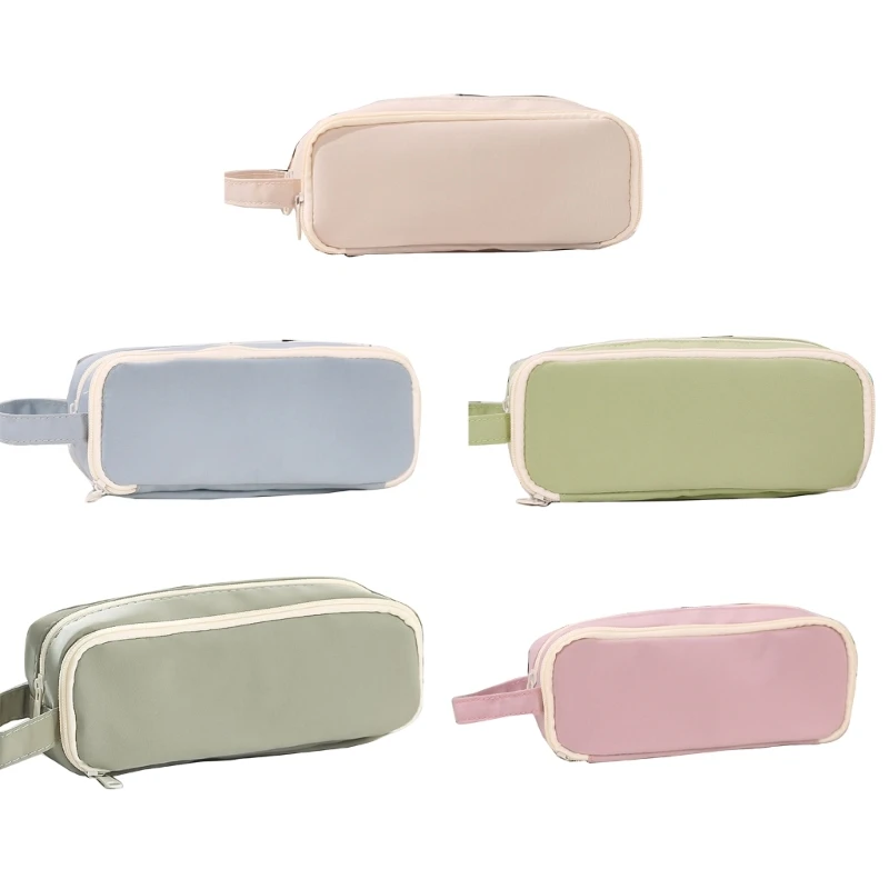 

Simple Pencil Case Pen Bag Expandable Large Capacity Pencil Holder Box