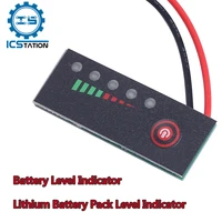lithium battery indicator 14 8v lead acid battery level indicator 72v battery display meter percentage display with anti reverse