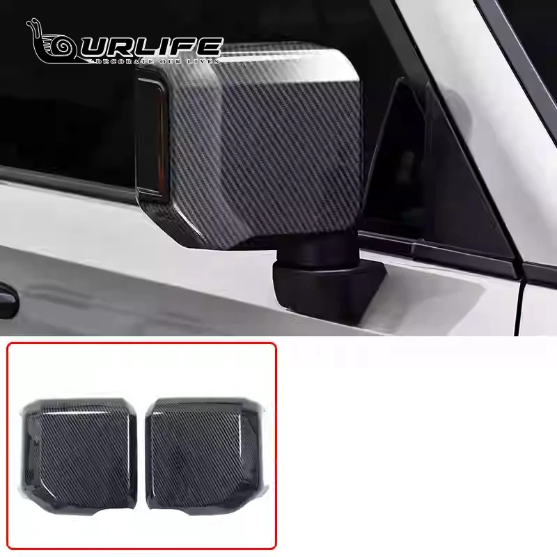 Для Toyota Land Cruiser 250 Prado LC250 2024 2025 крышка зеркала заднего вида боковое крыло защита от