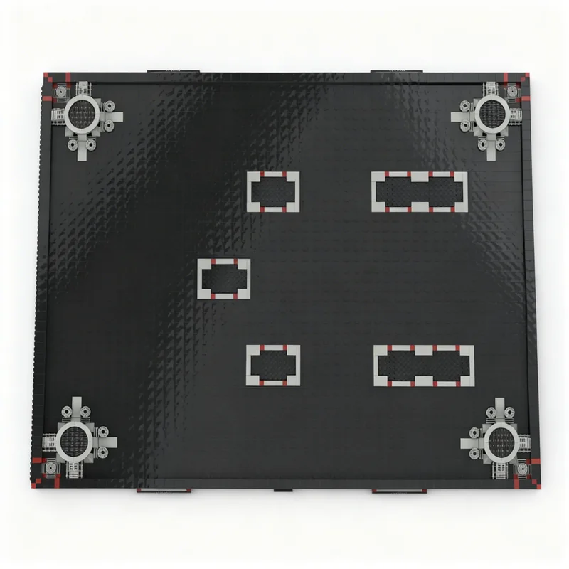 Фото 3133 детали MOC Star Battle Ultimate Collector Series M F Landing Pad, настенная модель из строительных блоков, рождественский подарок, игрушка для сборки. №1