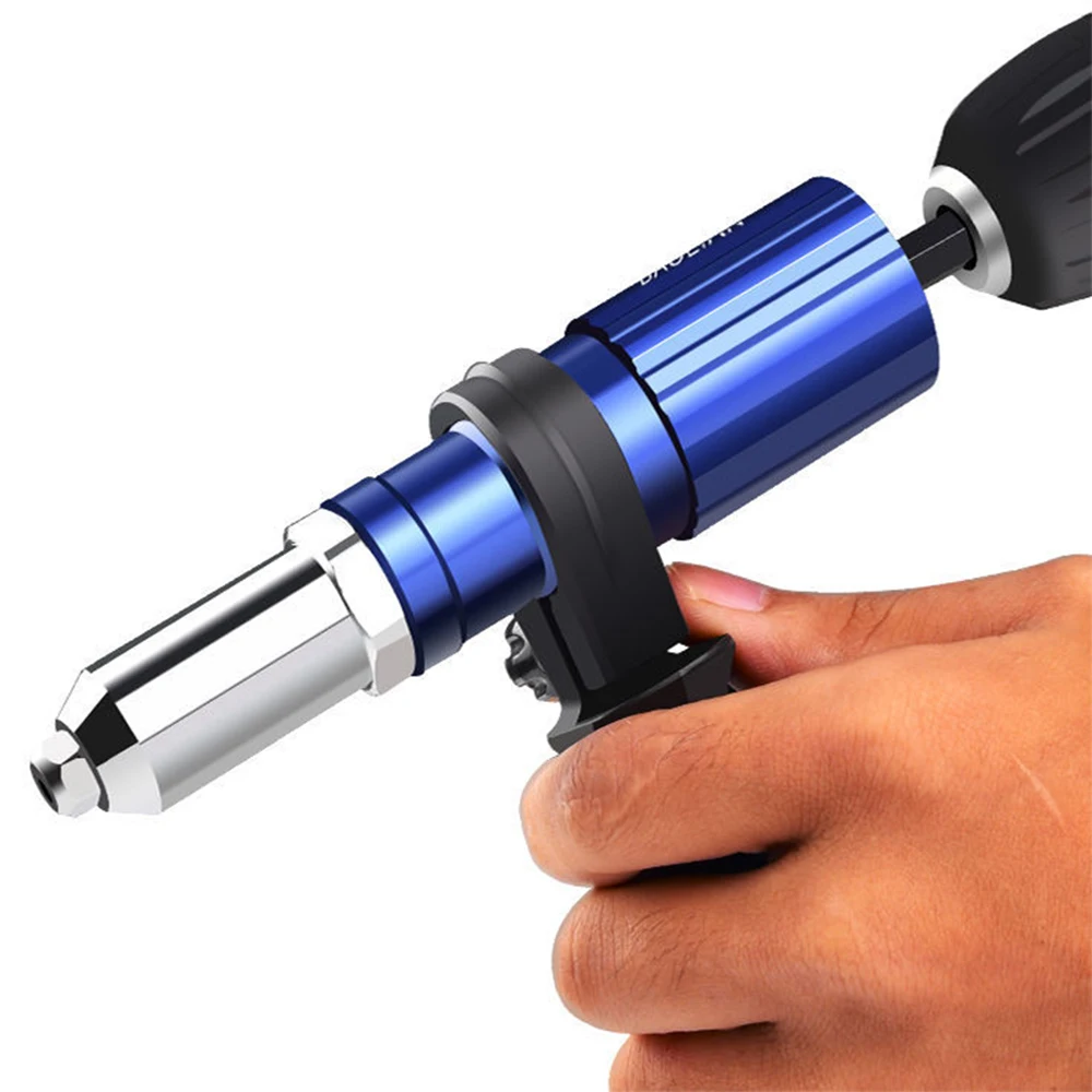 

Electric rivet gun core pulling rivet changeover head grab pull rivet rivet head willow nail aluminum alloy rivet Latin beater