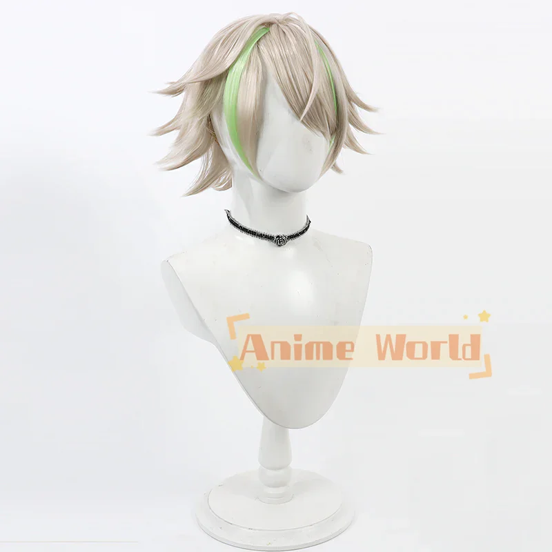 Парик для косплея из термостойких синтетических волос Хэллоуина 18trip L4mps Ryui Shiramitsu