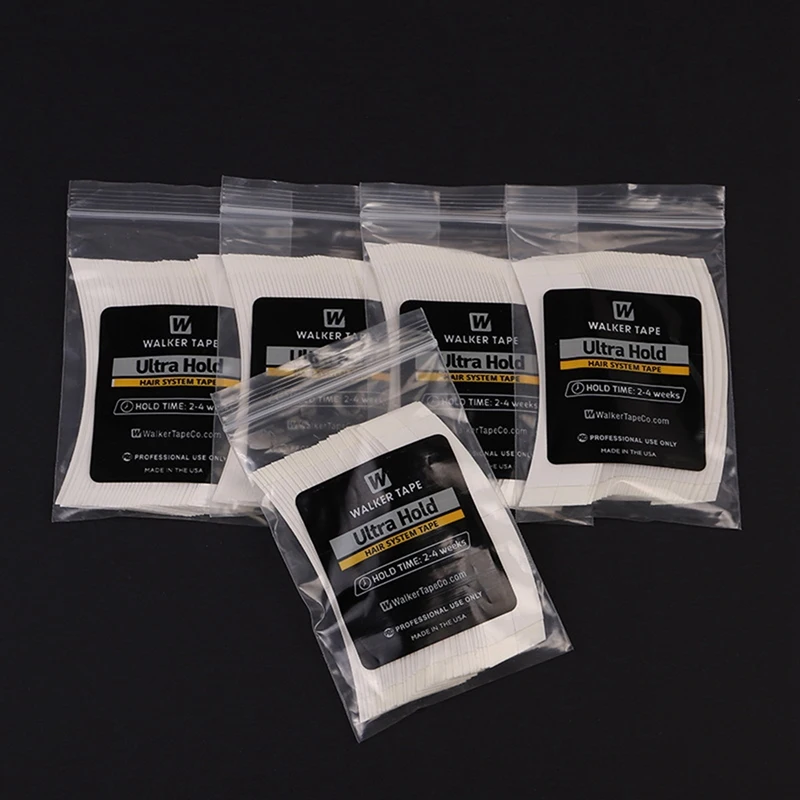 

Original (5pack)180Pc/Lot Fixed Hair System Adhesive Tape Super Strong Double Adhesive Extended Tape Waterproof Toupee