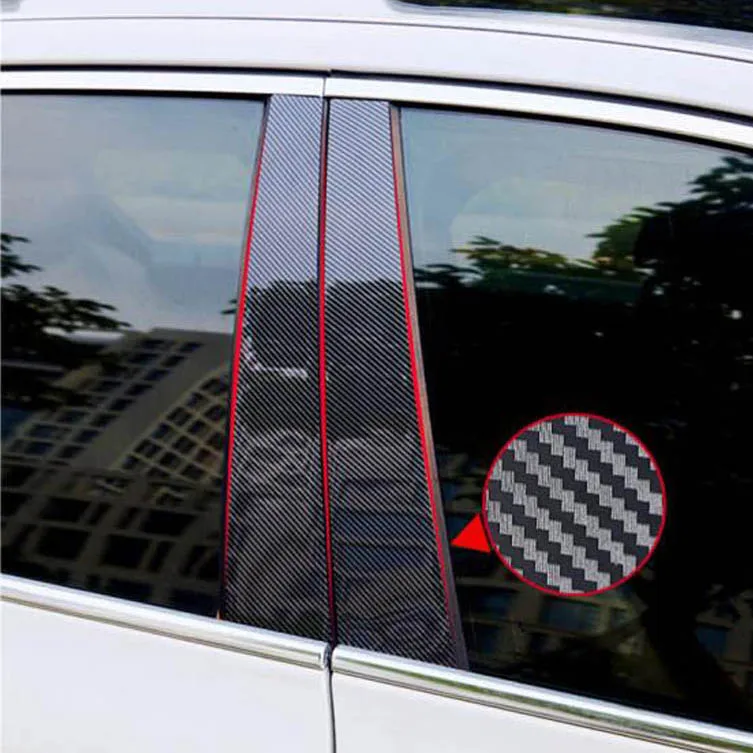 Защитная полоса для окон и дверей автомобиля средней колонки декоративная