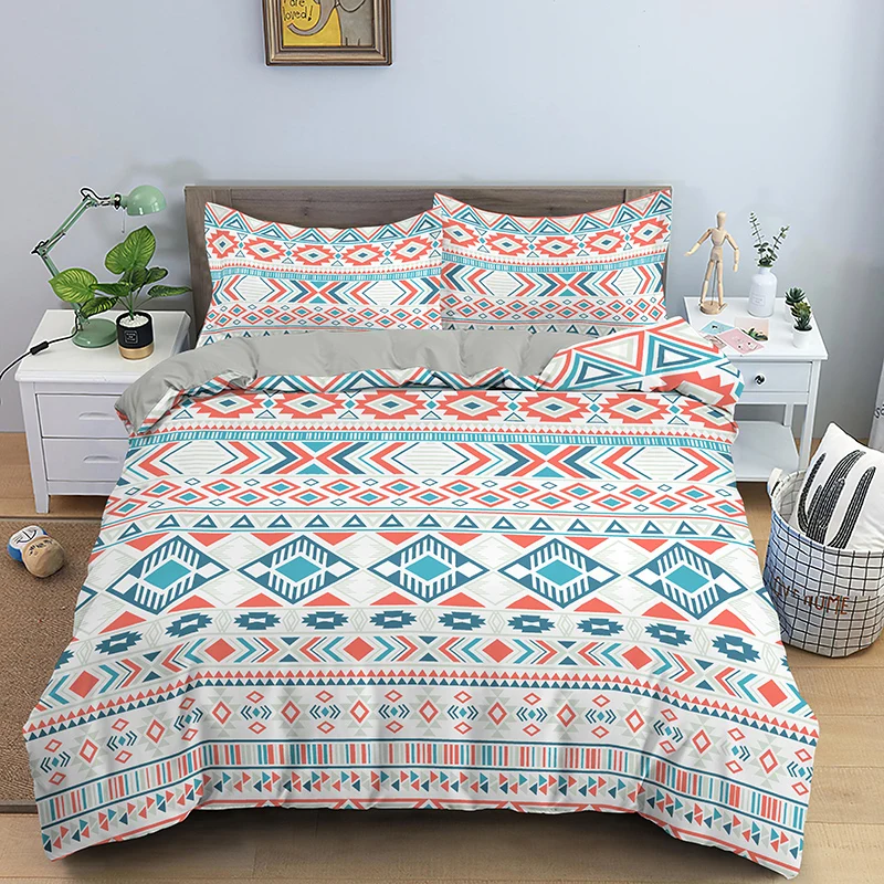 

Набор постельного белья с рисунком мандалы, богемные покрывала, мягкое одеяло с 1/2 наволочками