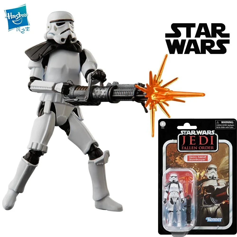 

Hasbro Star Wars The Vintage Collection Gaming Greats Heavy Assault Stormtrooper Toy 3.75-Inch-Scale Star Wars Jedi Fallen Order