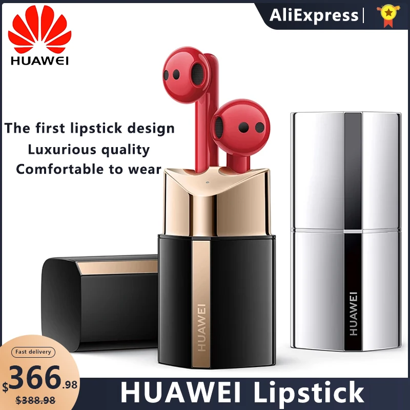 

HUAWEI 2022 новый дизайн губной помады FreeBuds, роскошный и качественный дизайн, удобная Bluetooth-гарнитура, умная трансляция