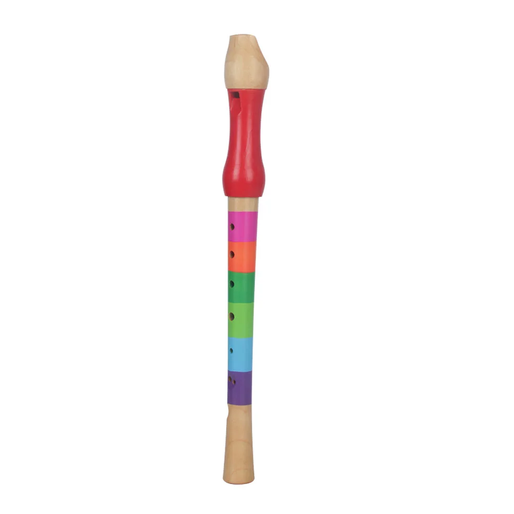 

Flute Toy Wooden Kids Instrument Recorder Chinese Soprano Musicmusical Clarinet Children Descant Educational Clarinets