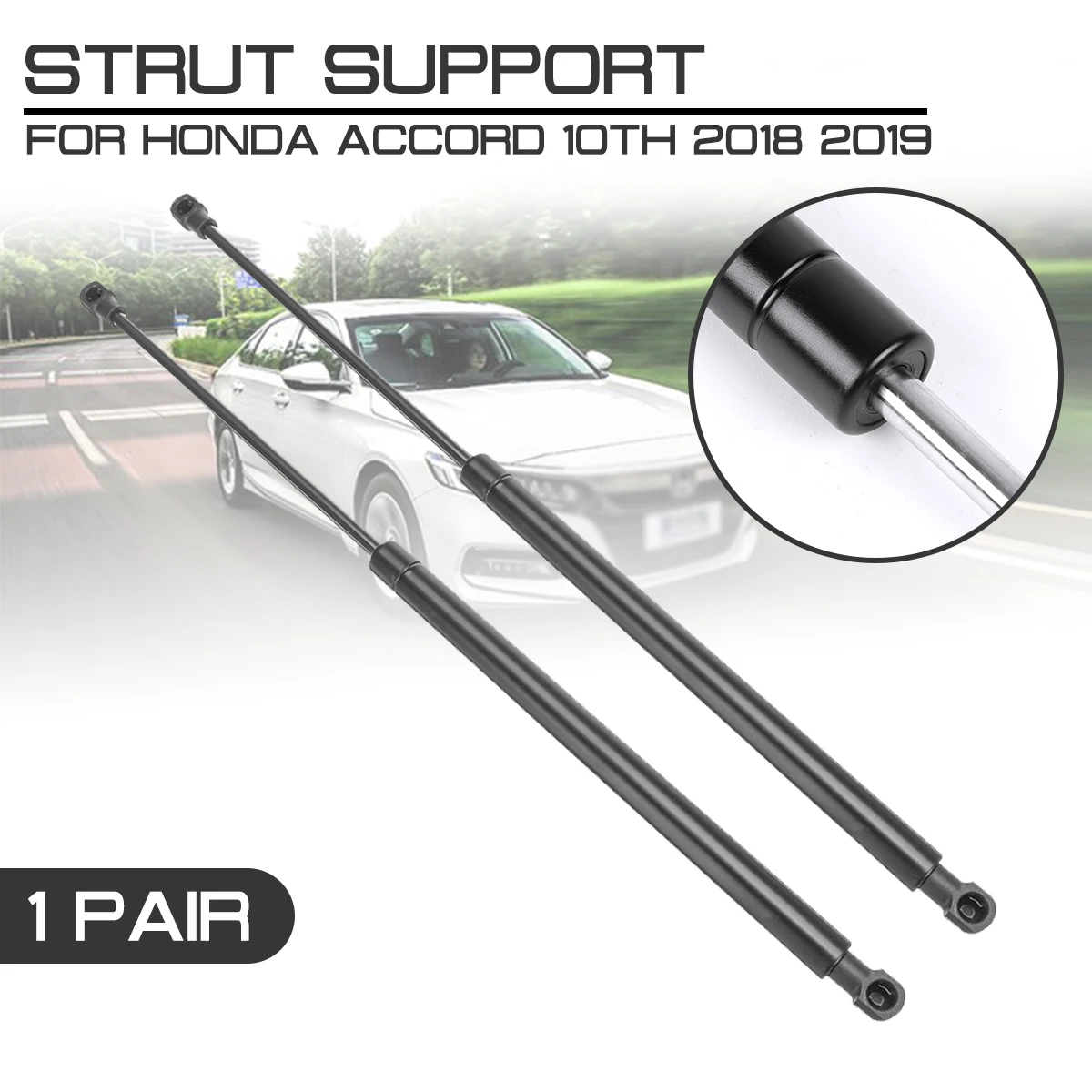 

Car Struts Support Rod Arm Bars Interior Rear Trunk Tail Gate Boot Gas Spring Shock Lift For Honda For Accord 10th 2018 2019