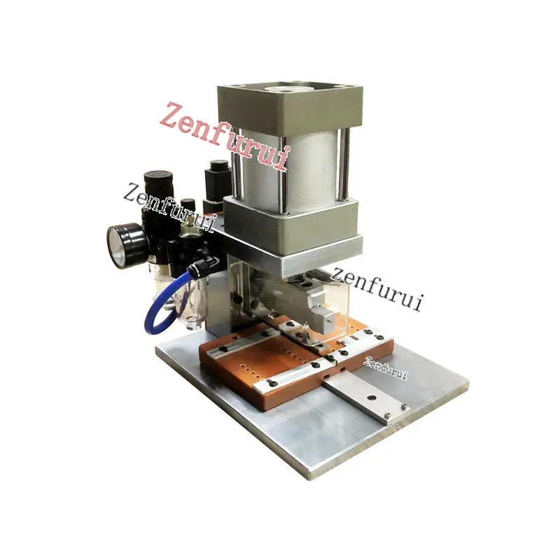 

Pneumatic Cable Press Machine IDC Flat Cable Head Machine Computer Connector USB Crimping Riveting Machine