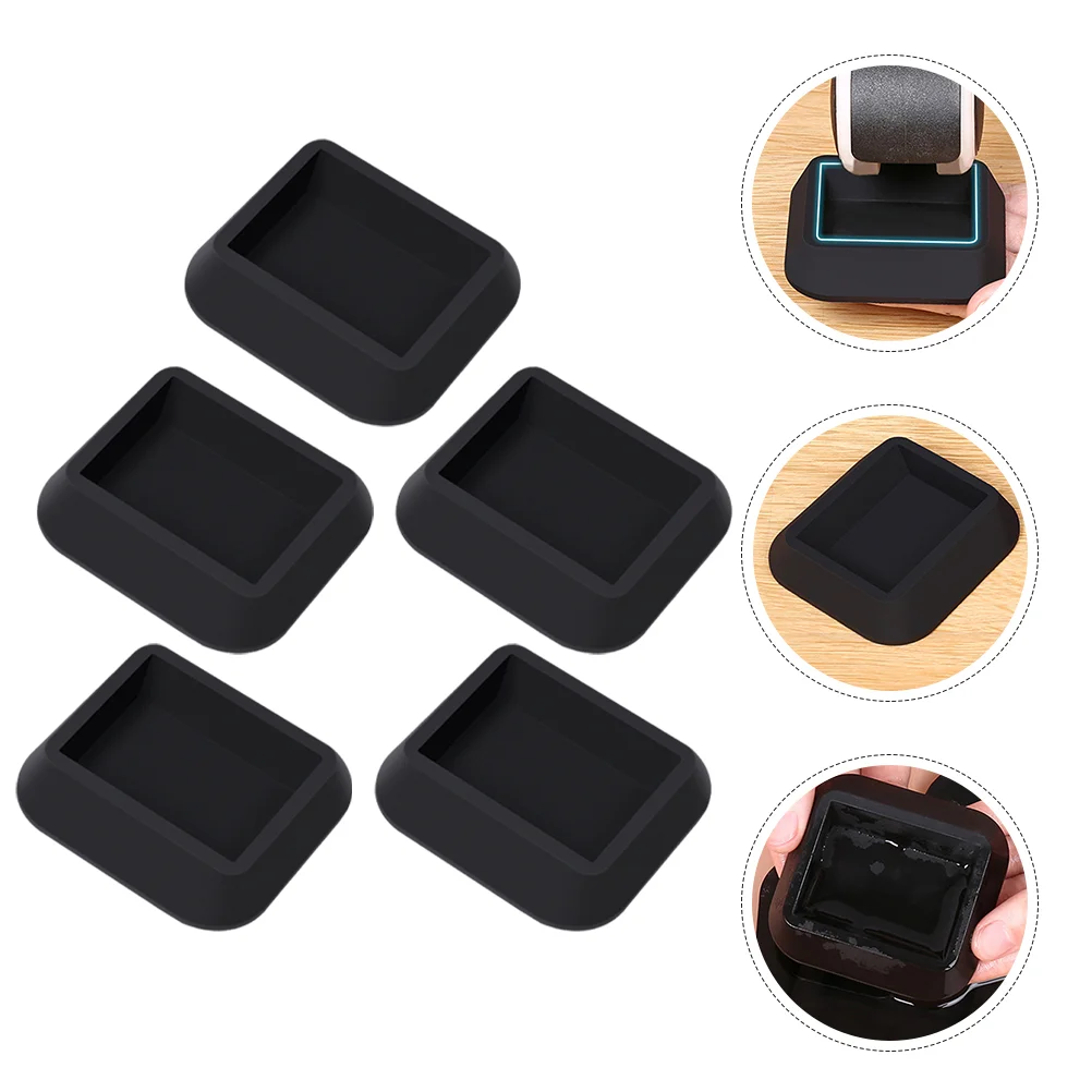 

Pulley Holder Chair Caster Cup Rubber Floor Protectors Furniture Pads Chairs Non-slip Coasters Cups Hardwood Floors