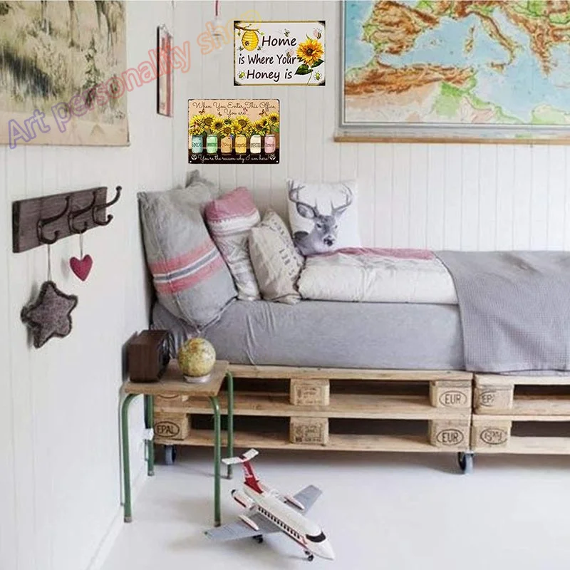 Металлический постер с собакой Бостон-терьер королева чай кофе металлический