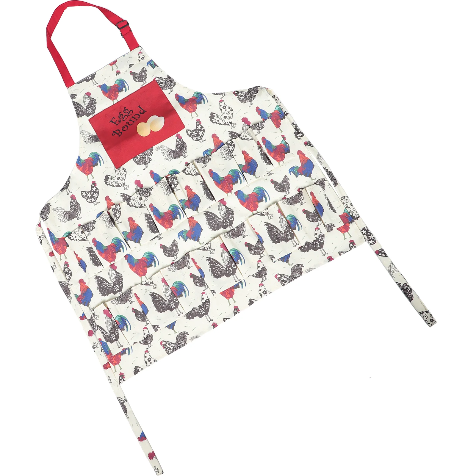 

Child Apron Halterneck Egg Collecting Holding Hanging 78X60CM Adult Canvas Chicken Miss