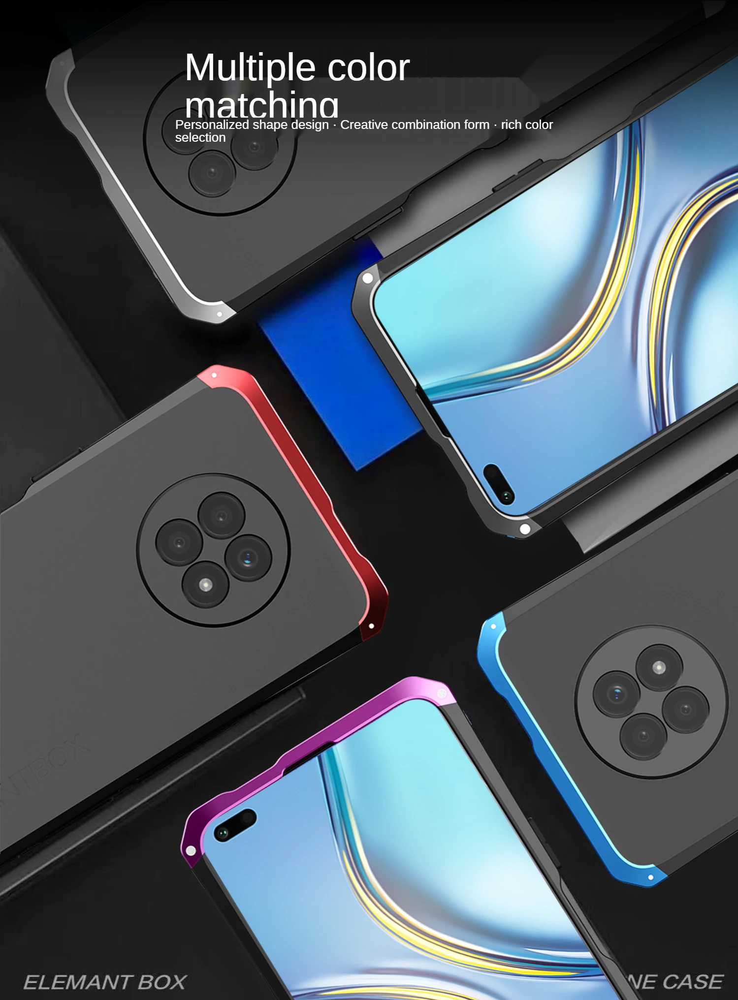 Armor Metal Phone Case For Honor X40 X20 X10 V40 50 Pro Rubber Shockproof Aluminum Bumper Cover For Honor50 Pro Fundas Coques