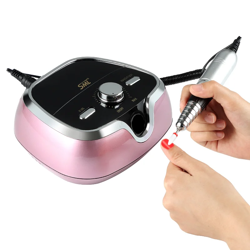 

35000RPM Electric Drill for Nail Manicure Set Professional Nail Lathe Machine Milling Cutter Nail Salon Tool