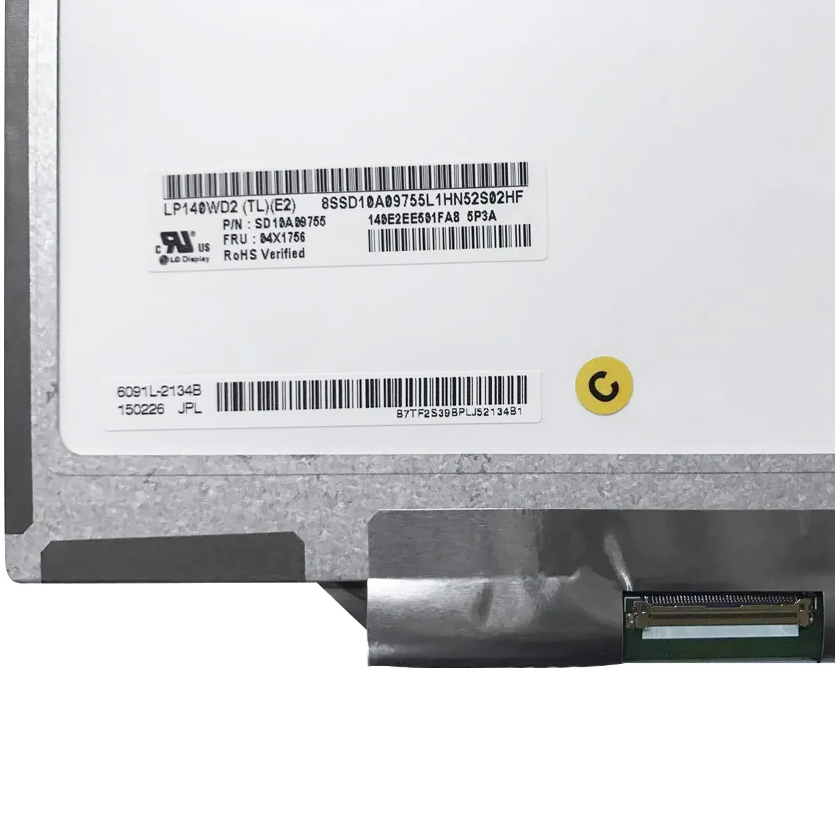 Экран для ноутбука 14,0 дюйма LP140WD2-TLE2 B140RTN01 V.0 для Lenovo ThinkPad X1 Carbon LCD Matrix, панель дисплея HD + 1600x900 40pin LVDS Экран для ноутбука 14,0 дюйма LP140WD2-TLE2 B140RTN01 V.0 для Lenovo ThinkPad X1 Carbon LCD Matrix, панель дисплея HD + 1600x900 40pin LVDS