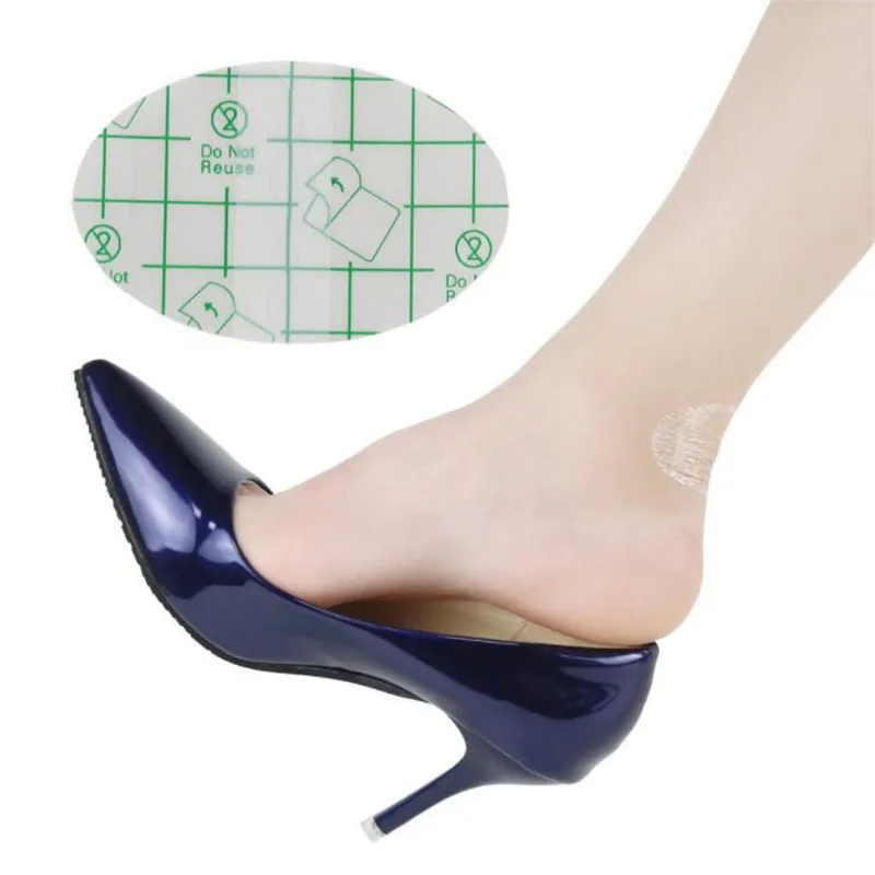 

20pcs Heel Protector Foot Care Sole Stickers Waterproof Invisible Patch Anti Blister Friction Feet Care Pad Back Heel Sticker