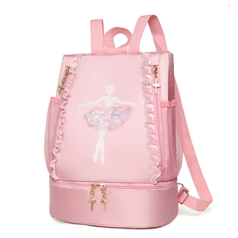 Gym Sports Bags With Free Shipping Backpack For Children Girl Training Weekend Kids Fitness Dance Bolsas School Backpacks Travel