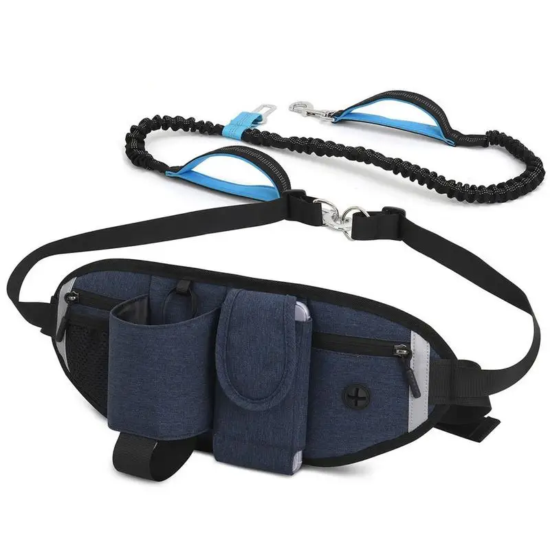

Dog Walking Fanny Pack Dog Walking Bag Outdoor Fitness Sports Bag Elastic And Multi-Functional Sports Bag With Large Capacity