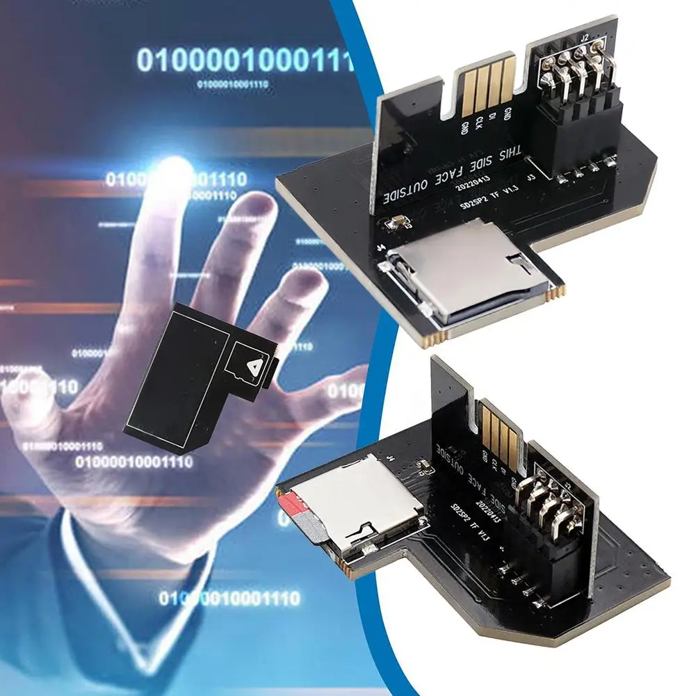 Адаптер для SD-карты Pro SD2SP2 бега Homebrew On GameCube Consoles TF Card Reader V1.3 SDLoad SDL Micro