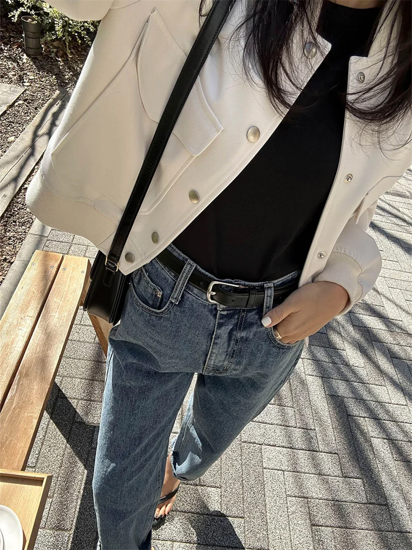 Куртка Alien Kitty Женская в Корейском стиле бейсбольная куртка шикарная свободная