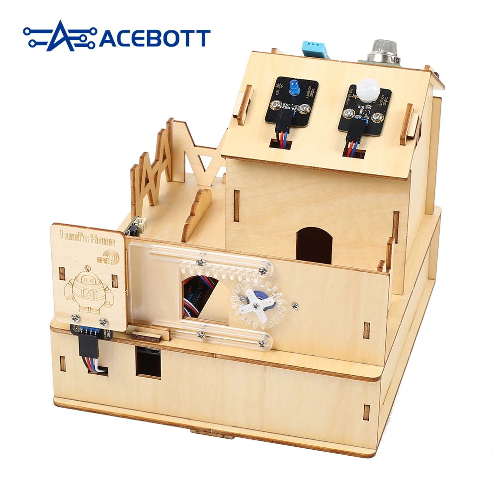 ACEBOTT Microbit Проекты автоматизации умного дома Стартовый обучающий набор для