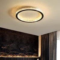 modern remote control led chandelier for living room bedroom dining room kitchen lamp nordic round simple design ceiling light
