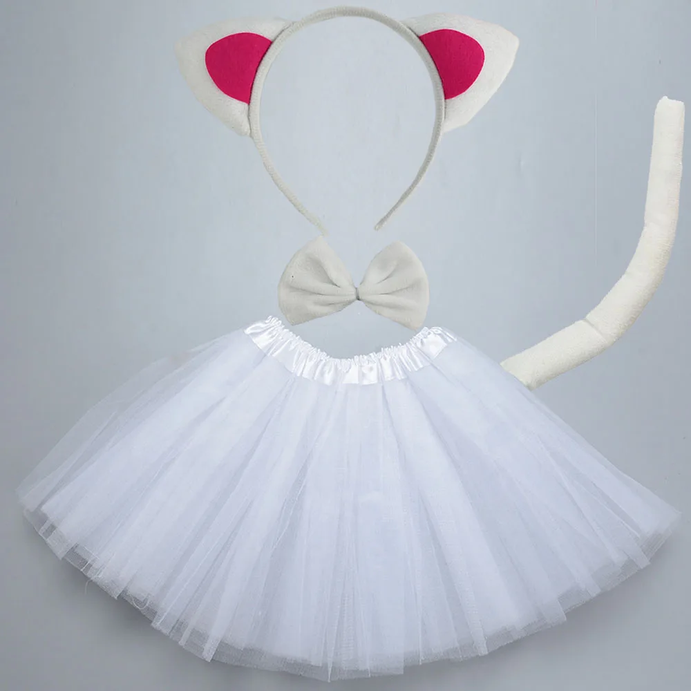 Детский костюм кошки юбки и галстука-бабочки на день рождения | Тематическая