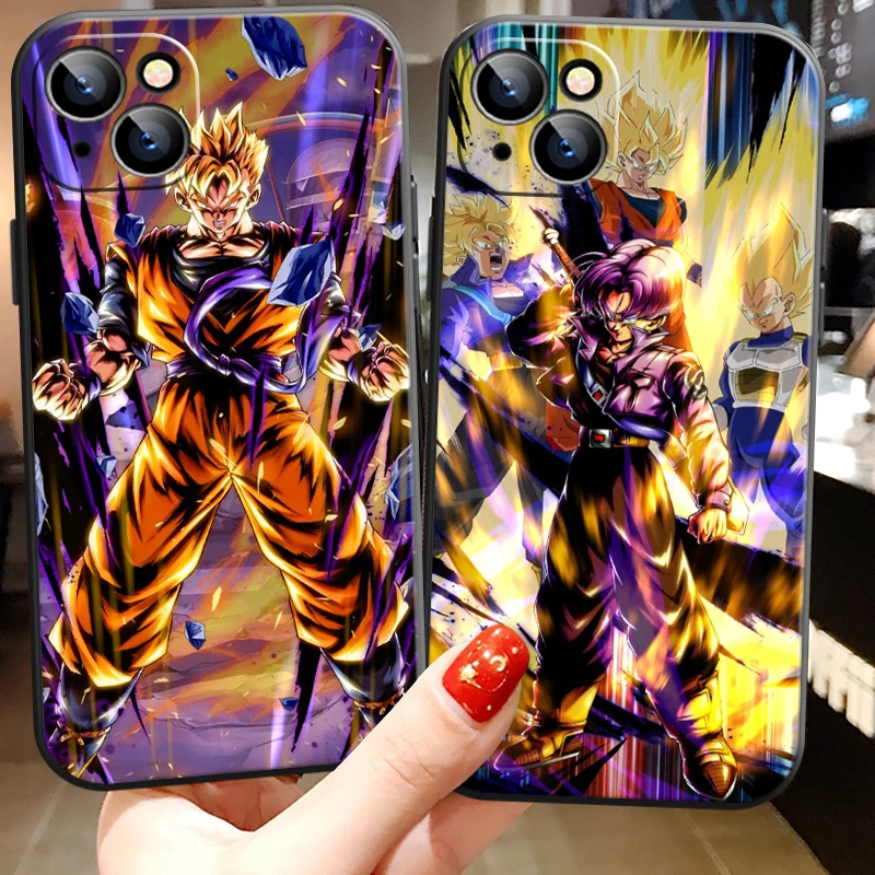 

Dragon Ball Cartoon Anime For iPhone 11 12 13 Pro MAX 13 12 Mini 6 6S 7 8 Plus SE 2020 X XR XS MAX Phone Protect Case Silica Gel
