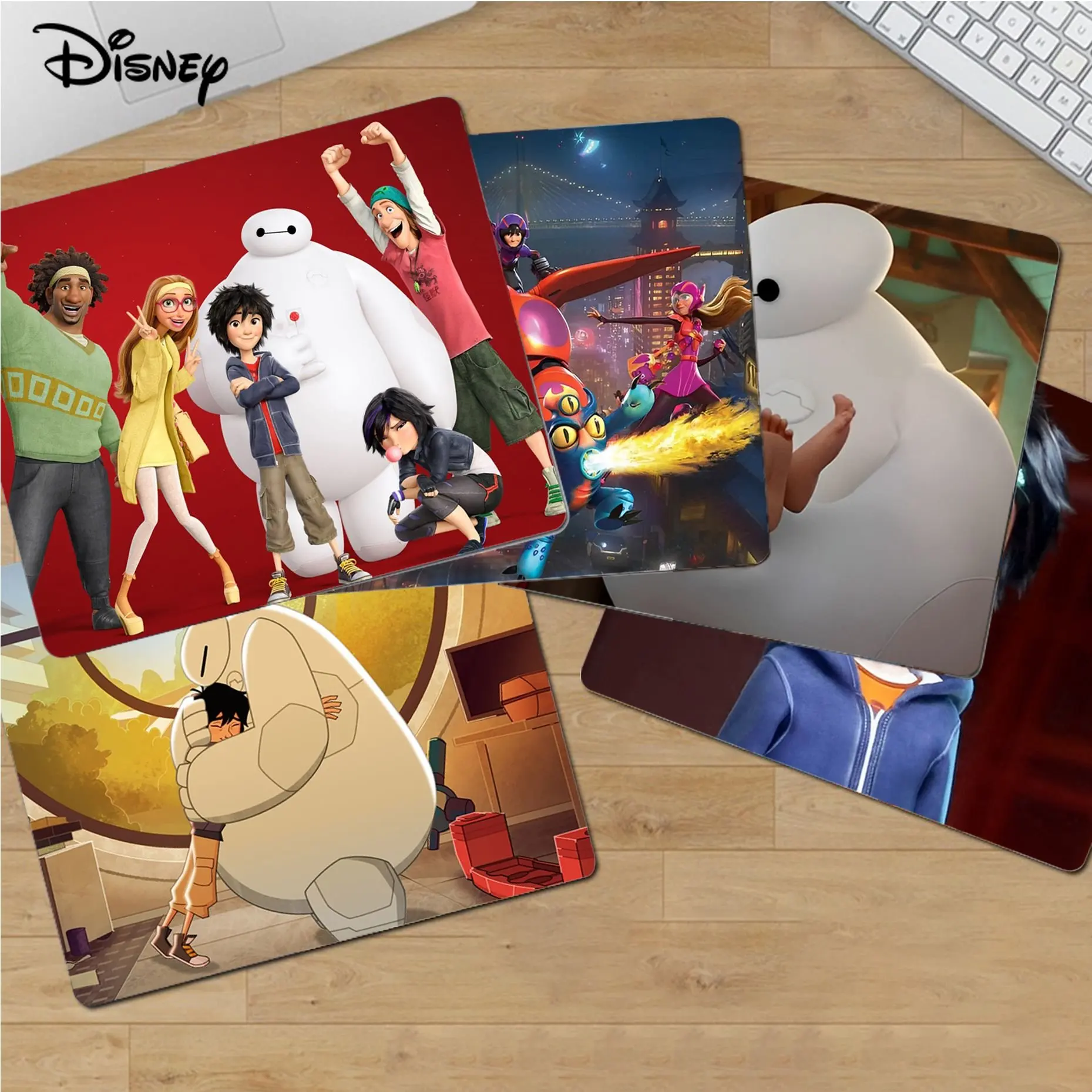 

Disney Big Hero 6 Mousepad Animation Keyboard Mat Table Mat Students Gabinete PC Gamer Desktop Mouse Pad For PC Gamer Mousemat